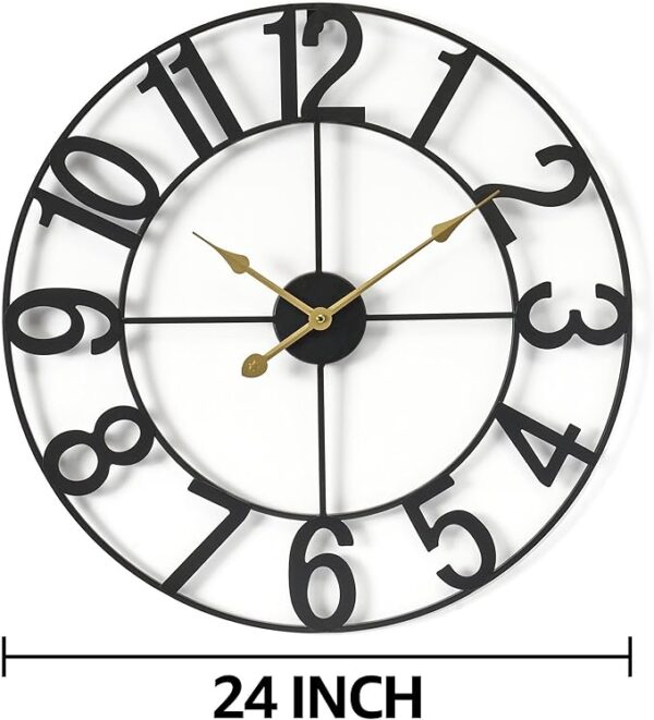 Large Wall Clock for Living Room Decor - Image 2