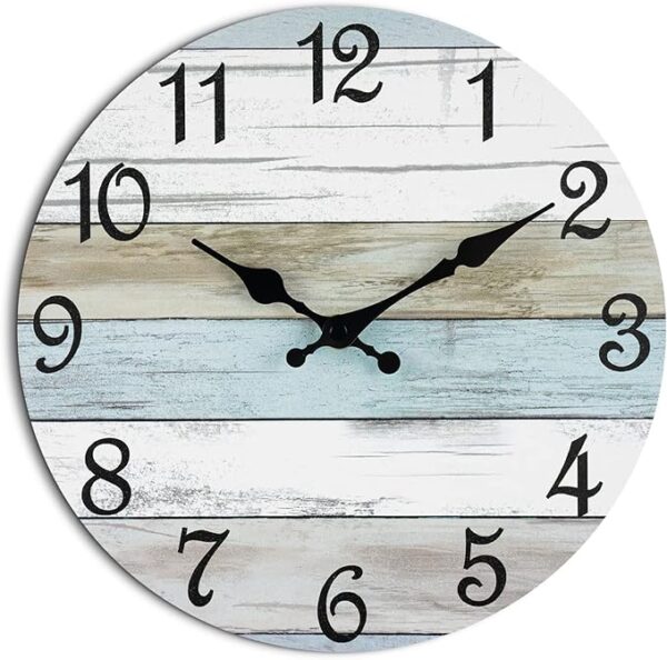 Wall Clock Silent Non Ticking Wall Clocks Battery Operated